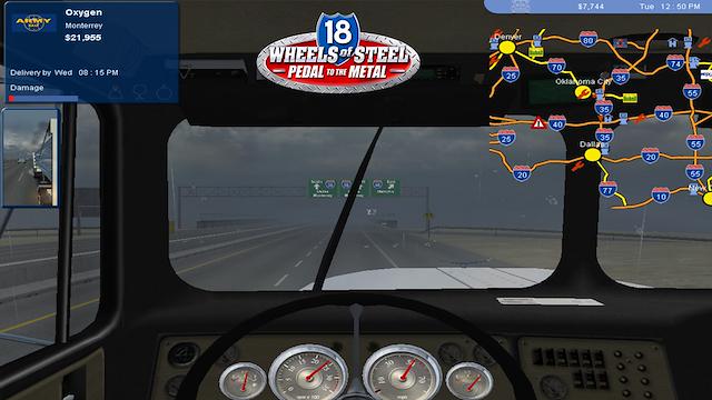 Image for the game 18 Wheels of Steel: Pedal to the Metal