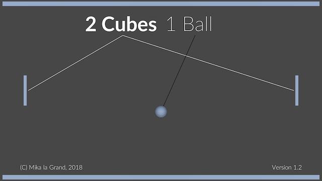 Image for the game 2 Cubes 1 Ball