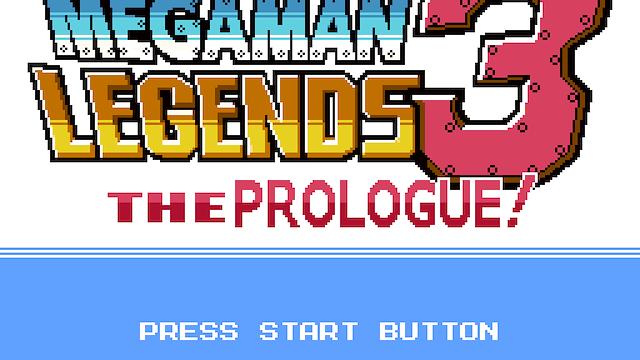 Image for the game 2D Ver. Mega Man Legends 3: The Prologue!