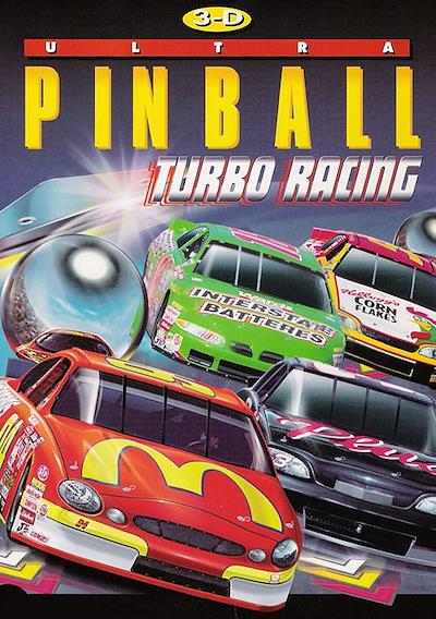 Cover image for the game 3-D Ultra NASCAR Pinball