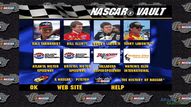Image for the game 3-D Ultra NASCAR Pinball