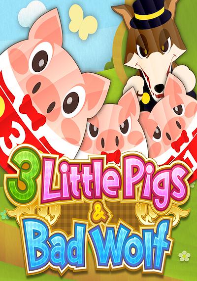 Cover image for the game 3 Little Pigs & Bad Wolf