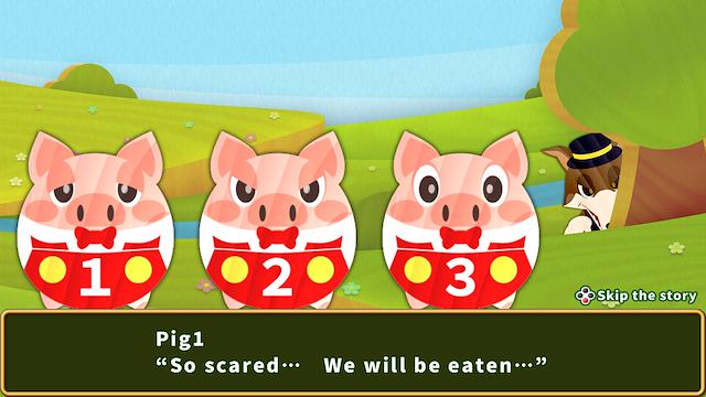 Image for the game 3 Little Pigs & Bad Wolf