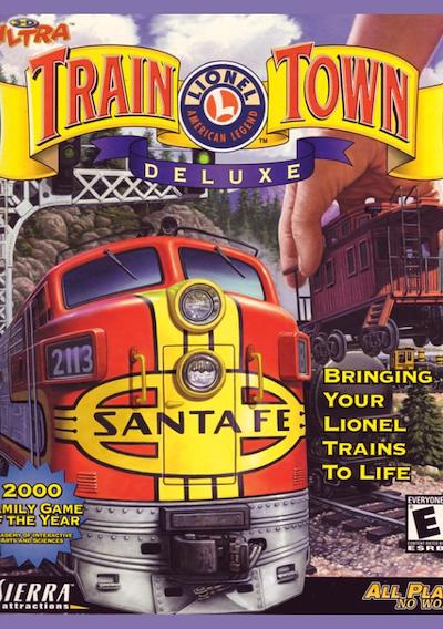 Cover image for the game 3D Ultra Lionel Traintown Deluxe