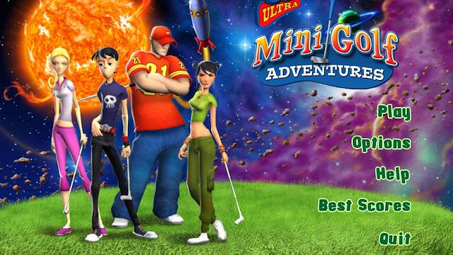Image for the game 3D Ultra Minigolf Adventures: Space
