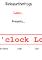 Cover image for the game 5 O'clock Lock