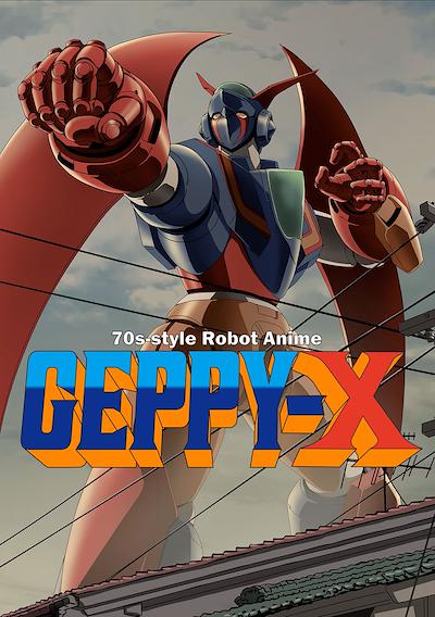 Cover image for the game 70s-style Robot Anime Geppy-X