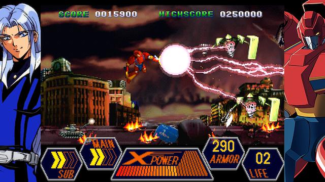 Image for the game 70s-style Robot Anime Geppy-X