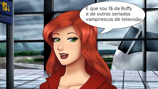 Image for the game A Caçadora: Sorriso de Vampiro