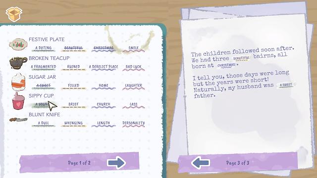 Image for the game A Storied Life: Tabitha