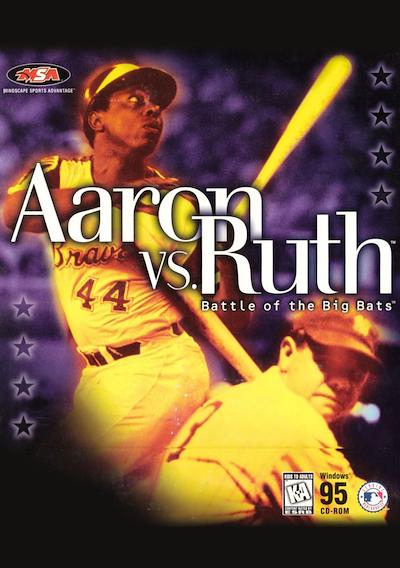 Cover image for the game Aaron vs. Ruth: Battle of the Big Bats