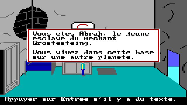 Image for the game Abrah, l'orphelin de l'espace