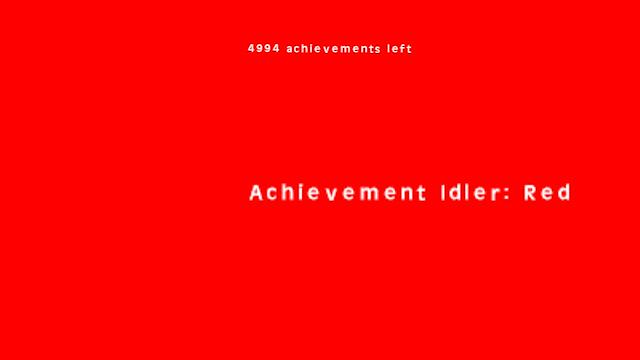 Image for the game Achievement Idler: Red