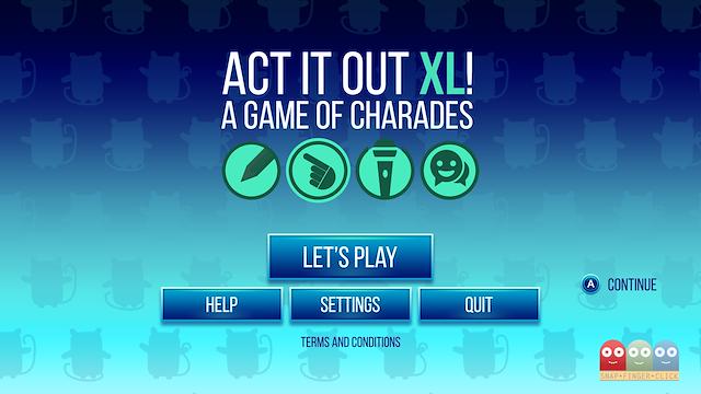 Image for the game Act it Out XL!: A Game of Charades
