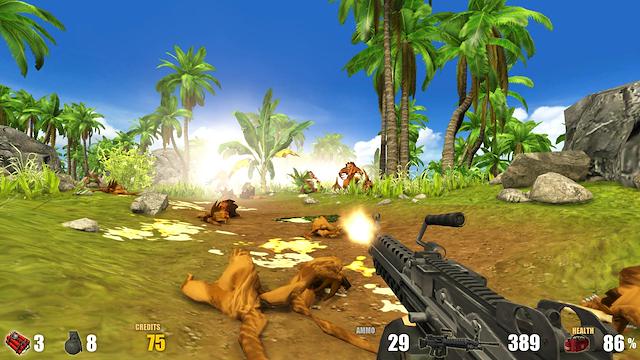Image for the game Action Alien: Tropical Mayhem