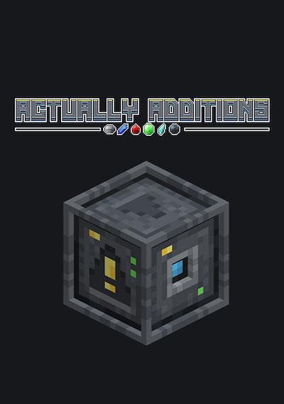 Cover image for the game Actually Additions