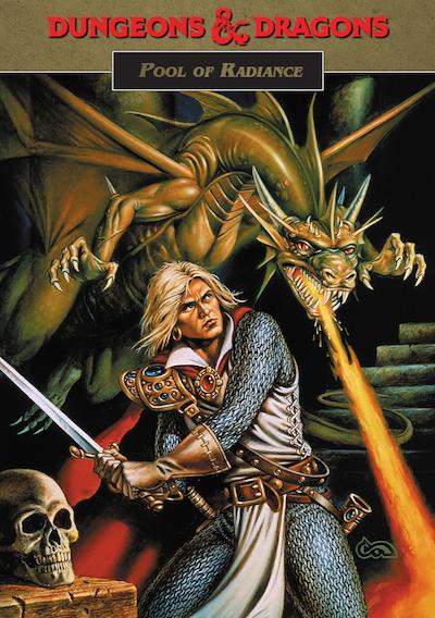 Cover image for the game Advanced Dungeons & Dragons: Pool of Radiance