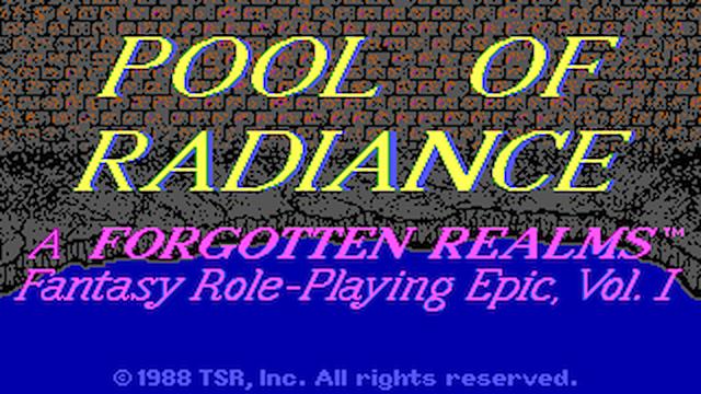 Image for the game Advanced Dungeons & Dragons: Pool of Radiance
