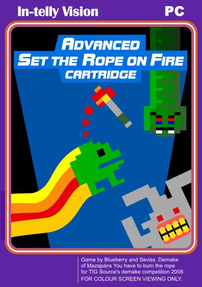 Cover image for the game Advanced Set the Rope on Fire Cartridge
