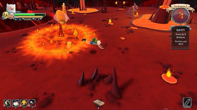 Image for the game Adventure Time: Finn and Jake's Epic Quest