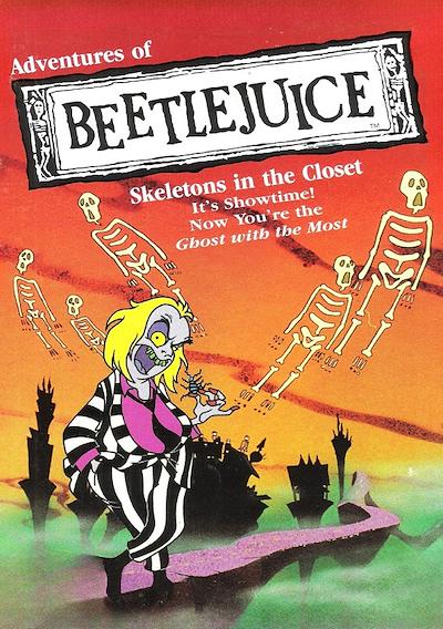 Cover image for the game Adventures of Beetlejuice: Skeletons in the Closet
