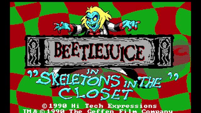 Image for the game Adventures of Beetlejuice: Skeletons in the Closet