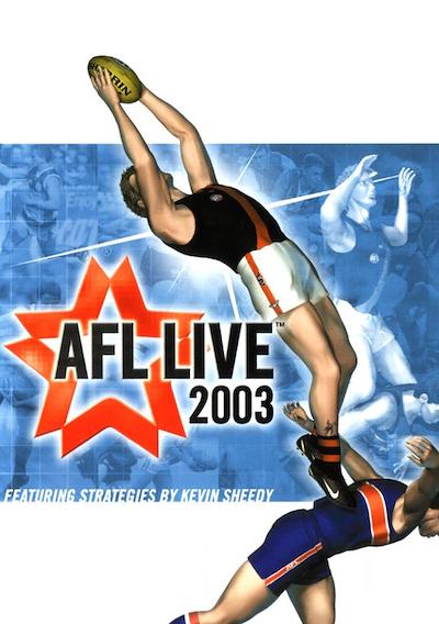 Cover image for the game AFL Live 2003