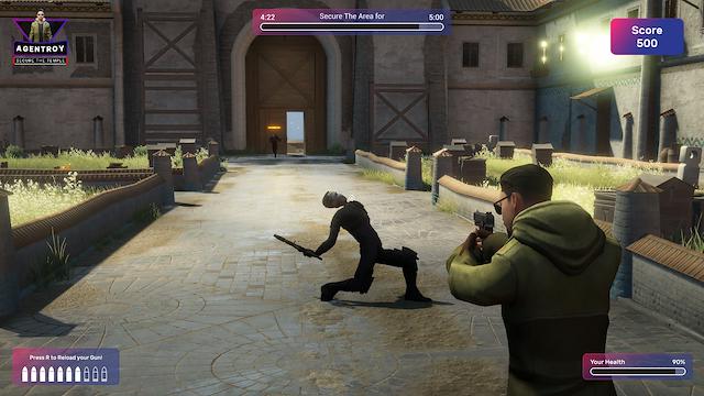 Image for the game Agent Roy: Secure the Temple
