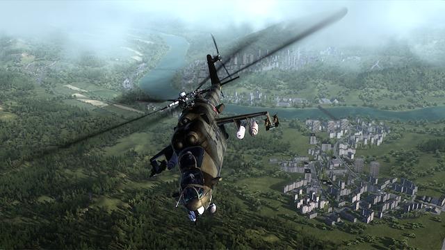 Image for the game Air Missions: Hind