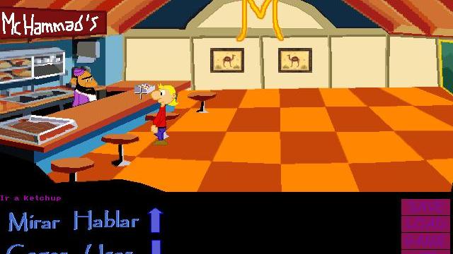 Image for the game Al Gurbish in... Nick it & Run!!!
