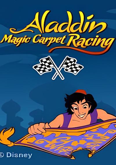 Cover image for the game Aladdin Magic Carpet Racing