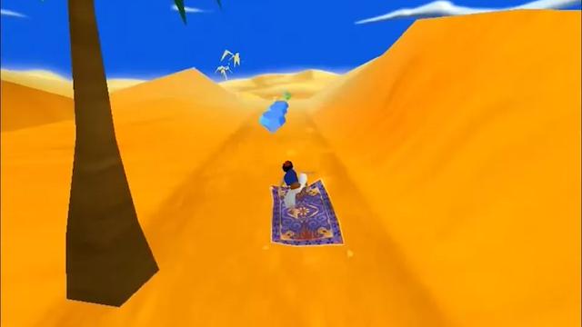 Image for the game Aladdin Magic Carpet Racing