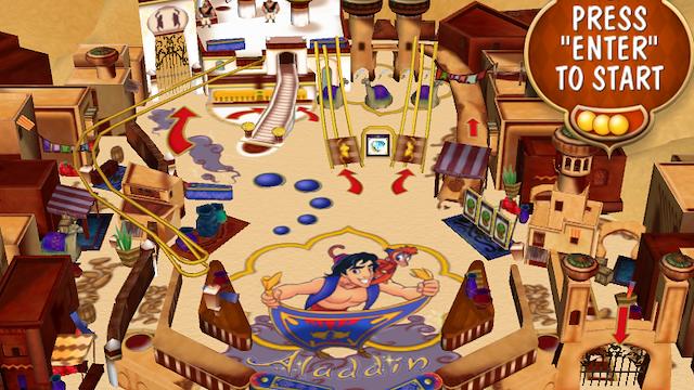 Image for the game Aladdin Pinball