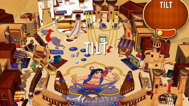 Image for the game Aladdin Pinball