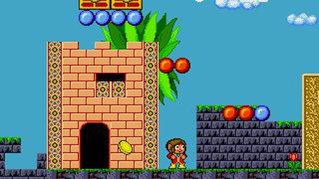 Image for the game Alex Kidd in the Enchanted Castle