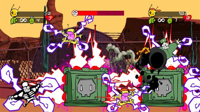 Image for the game Alien Hominid 360