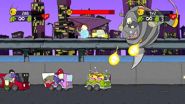 Image for the game Alien Hominid HD