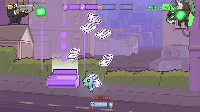 Image for the game Alien Hominid Invasion