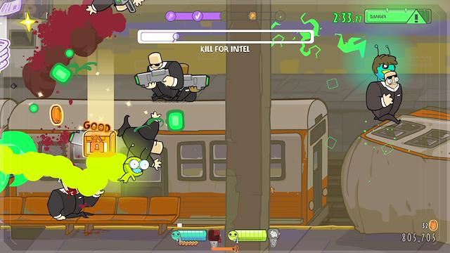Image for the game Alien Hominid Invasion