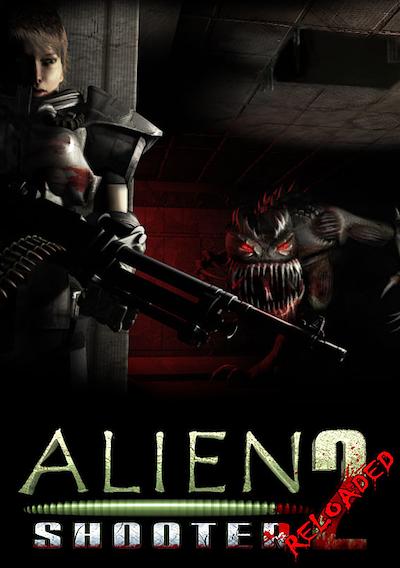 Cover image for the game Alien Shooter 2: Reloaded