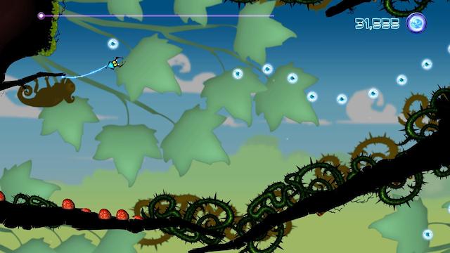 Image for the game Alien Spidy: Between a Rock and a Hard Place