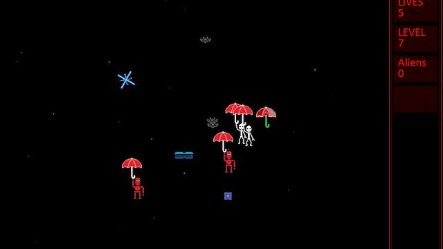 Image for the game Aliens and Umbrellas