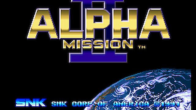 Image for the game Alpha Mission II