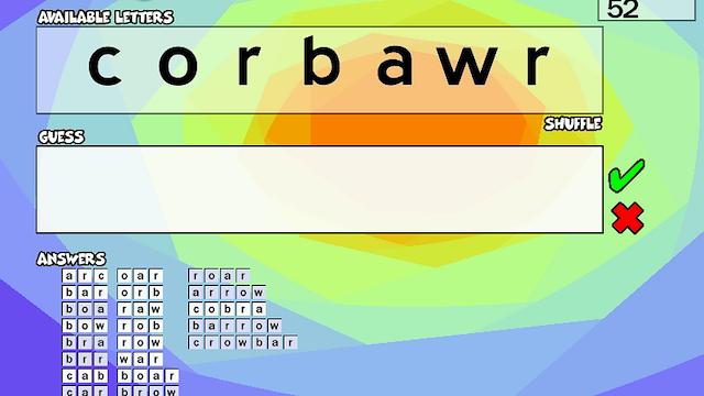 Image for the game Anagramarama