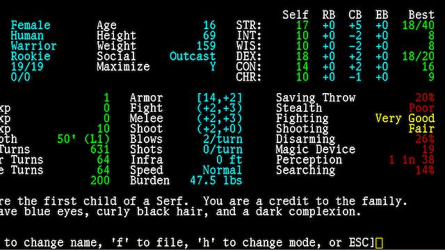 Image for the game Angband