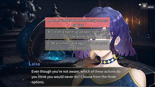 Image for the game Angel Whisper: The Suspense Visual Novel Left Behind by a Game Creator.