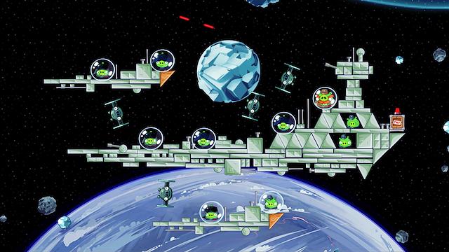 Image for the game Angry Birds Star Wars