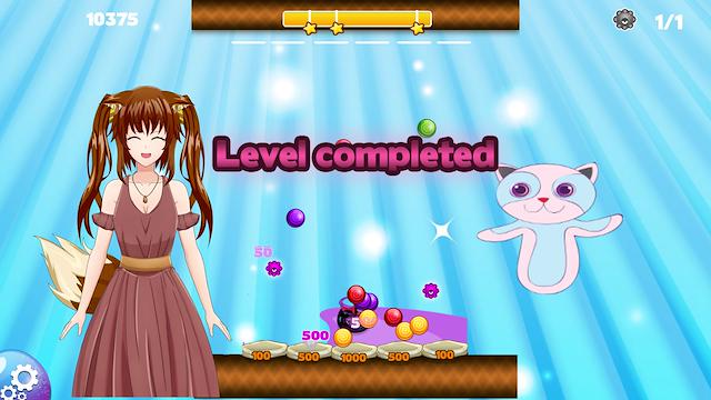 Image for the game Anime Bubble Pop
