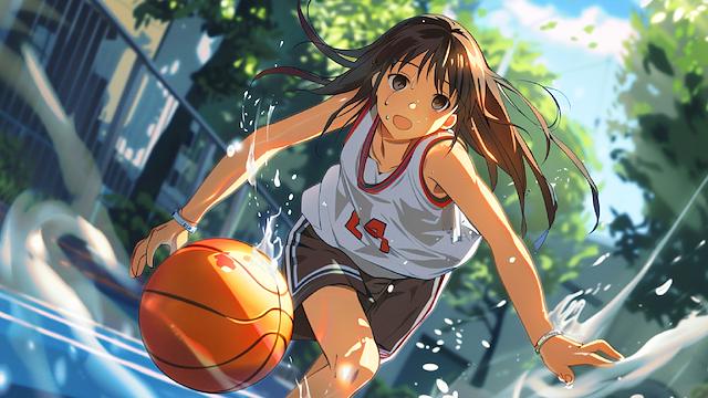 Image for the game Anime Girls Basketball League