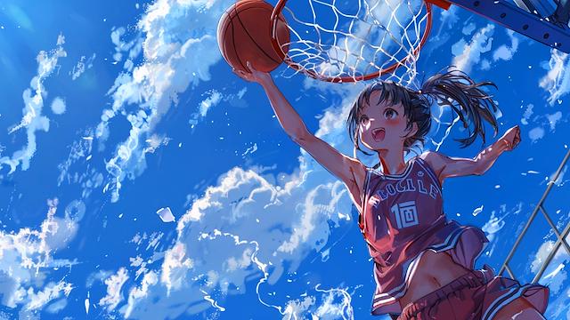 Image for the game Anime Girls Basketball League